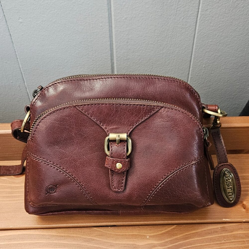 Born leather crossbody handbag